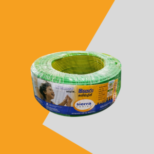 Sierra Cables -Green Earth- 100M-Single Core -7/0.67mm Cu/PVC/Earth(2.5mm2)