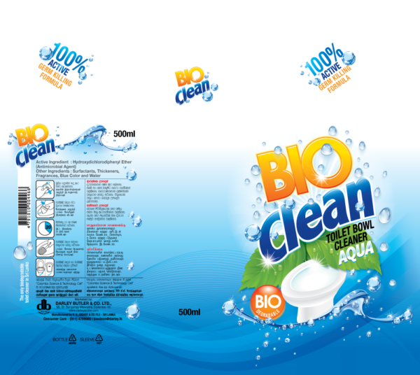 Bio Clean Toilet Bowl Cleaner - Aqua