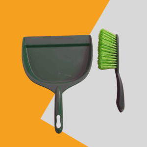 Cleaning Brush with Dust Pan