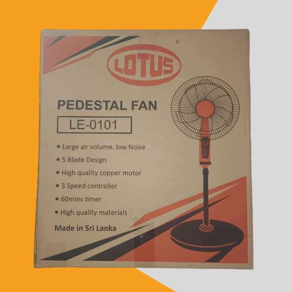 Lotus Pedestal Fan